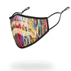 1994 MASCHERA VISO IN POLIESTERE CON SQUALO METALLIZZATO ORO 1994 MASCHERA VISO IN POLIESTERE CON SQUALO METALLIZZATO ORO