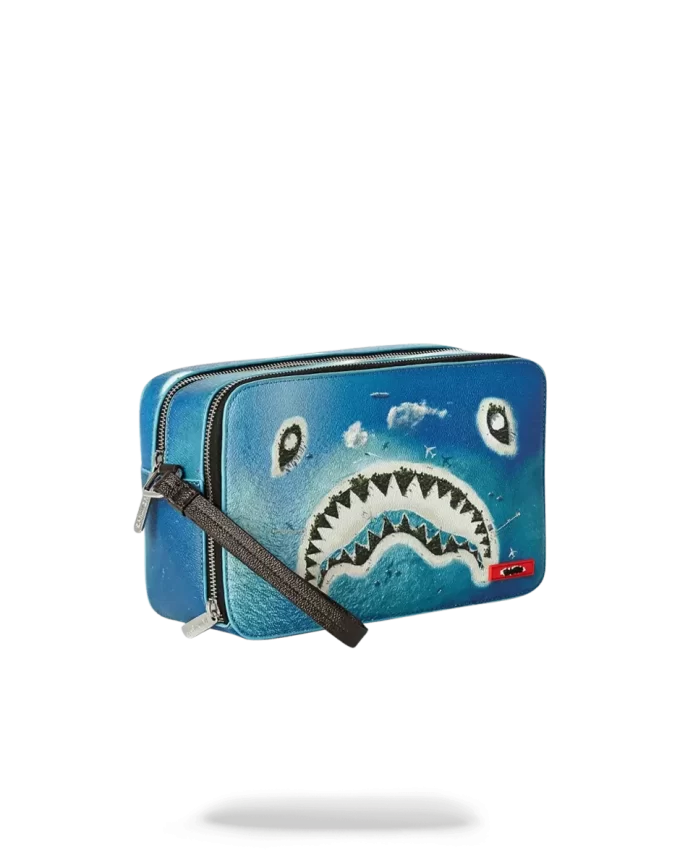 ARTICOLI DA TOELETTATURA SHARK ISLAND, ANCHE BORSA PER I SOLDI ARTICOLI DA TOELETTATURA SHARK ISLAND, ANCHE BORSA PER I SOLDI