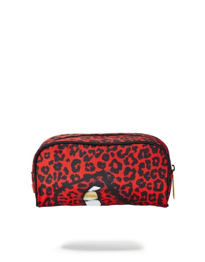 ASTUCCIO PER LABBRA LEOPARDO ROSSO