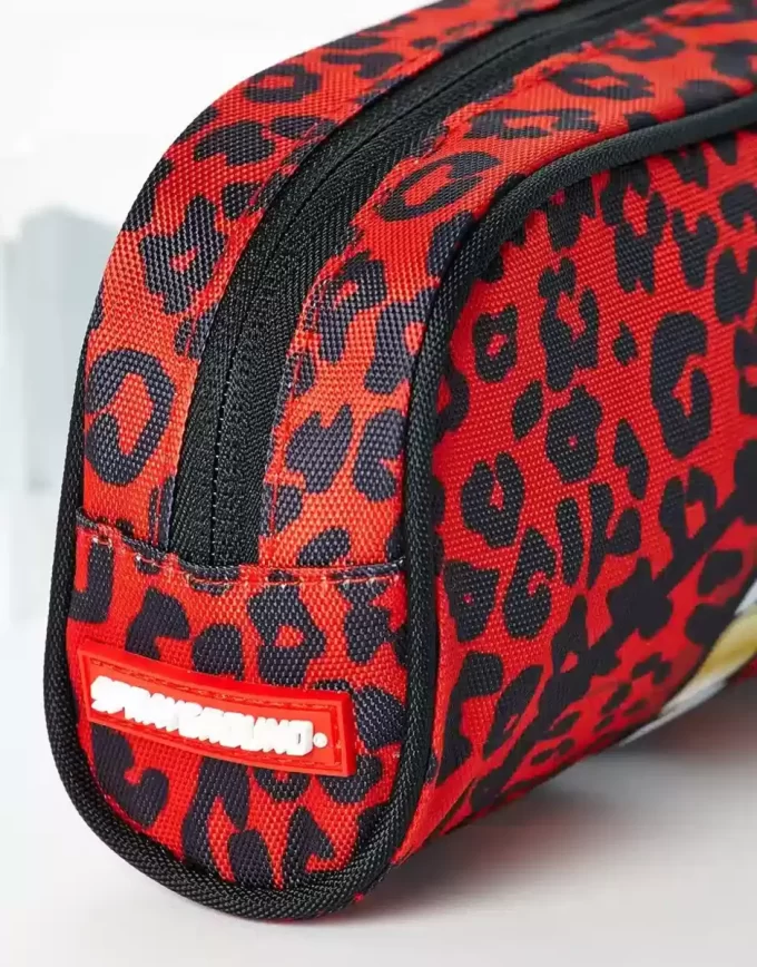 ASTUCCIO PER LABBRA LEOPARDO ROSSO