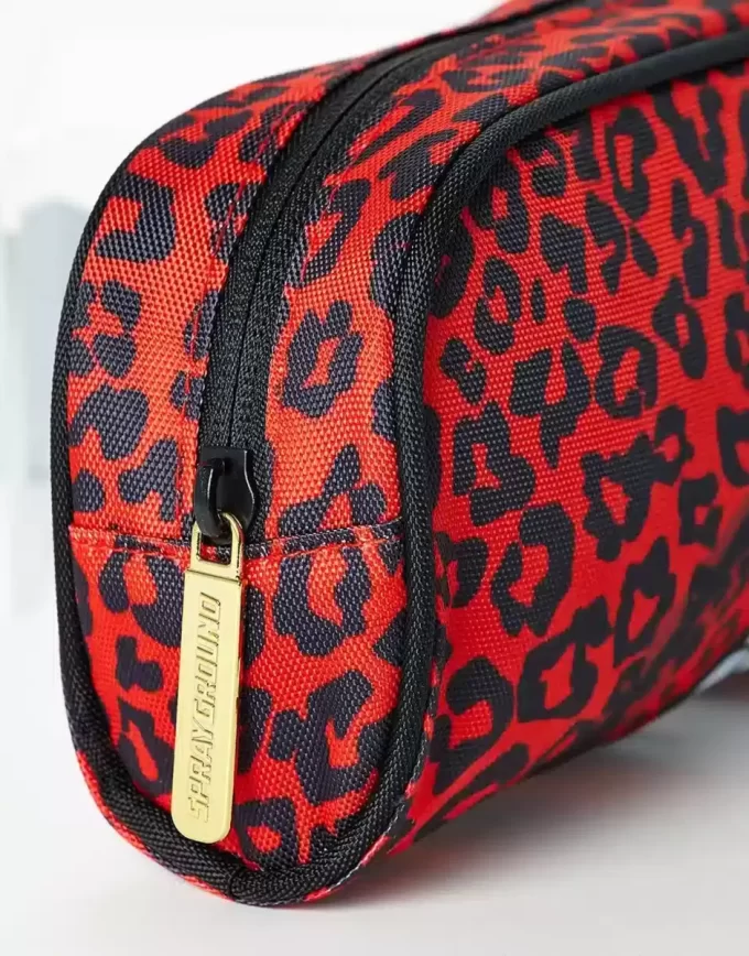 ASTUCCIO PER LABBRA LEOPARDO ROSSO