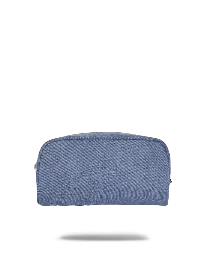 ASTUCCIO PER MATITE A FORMA DI SQUALO LAVATO CON PIETRA
