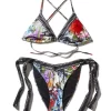 BIKINI FLOREALE CON DENARO