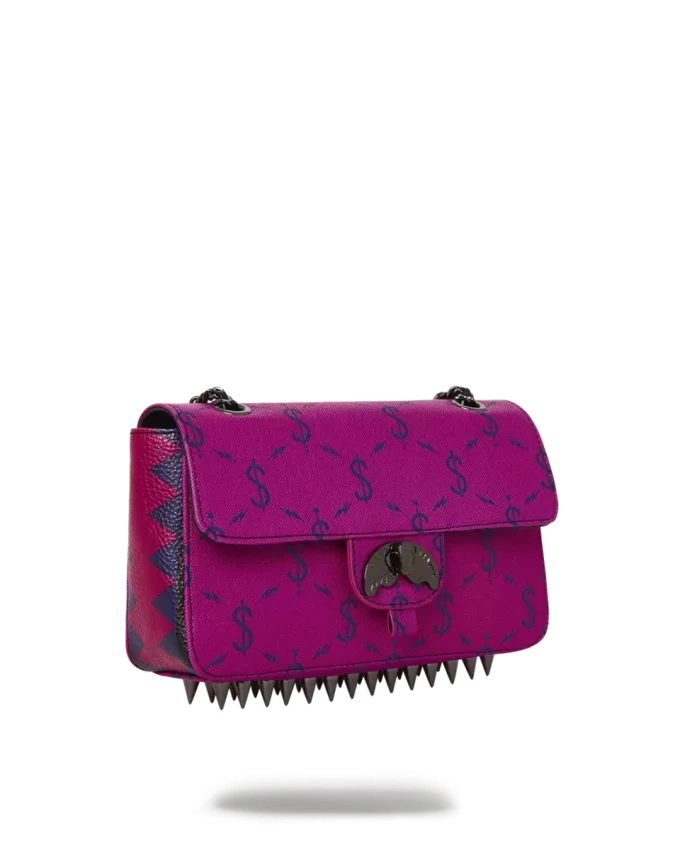 BORSA A MANO CON CATENA DORATA E SQUALO NAPDRAGON BORSA A MANO CON CATENA DORATA E SQUALO NAPDRAGON