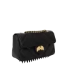 BORSA A MANO CON CATENA DORATA E SQUALO NOIR QUILT BORSA A MANO CON CATENA DORATA E SQUALO NOIR QUILT