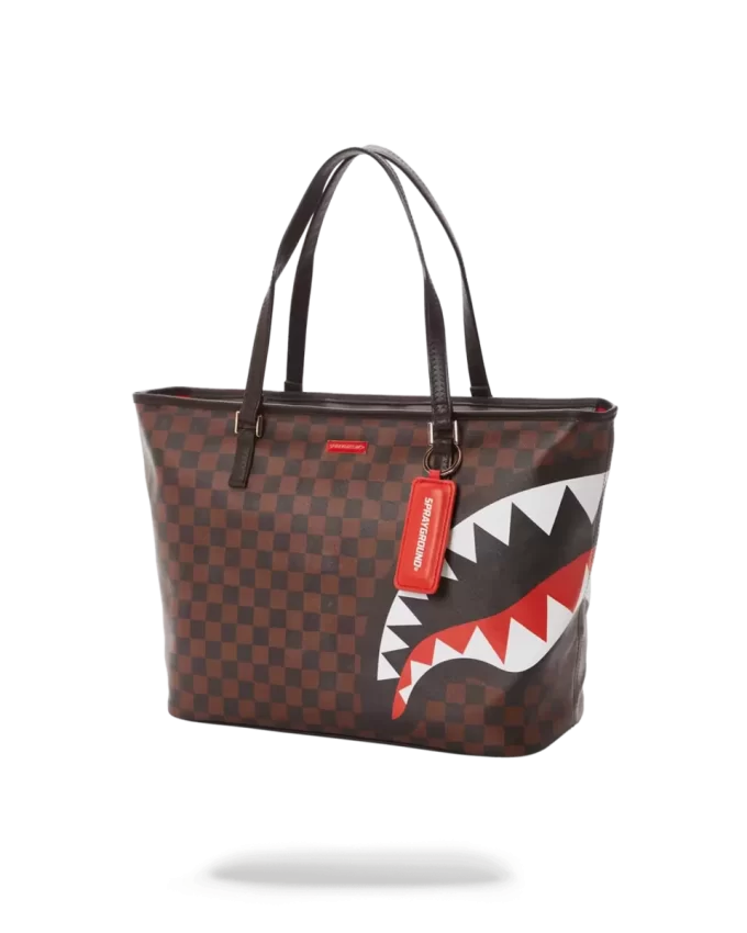 BORSA A QUADRI IN CAMOUFLAGE
