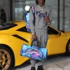 BORSA A TRACOLLA COLORATA