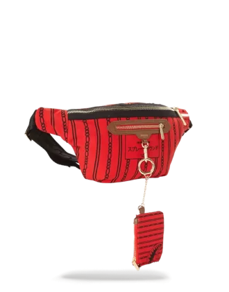 BORSA A TRACOLLA REVERSE SHARKS IN PARIS (ROSSA)