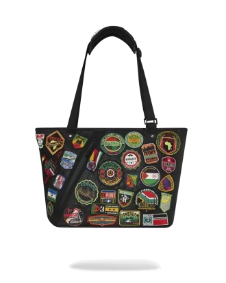 BORSA CARGO A.I. THE 54 (PATCHES OF AFRICA)