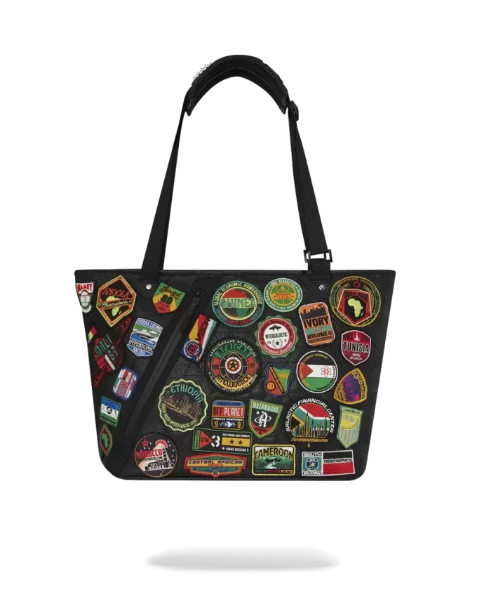BORSA CARGO A.I. THE 54 (PATCHES OF AFRICA) BORSA CARGO A.I. THE 54 (PATCHES OF AFRICA)