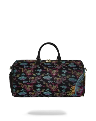 BORSA CON DRAGHI RICAMATI