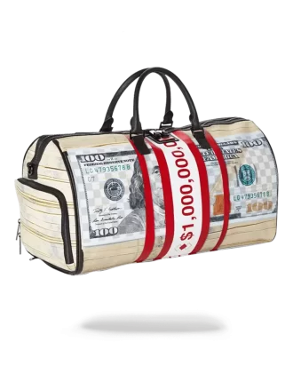 BORSA CON FASCETTE DI SOLDI