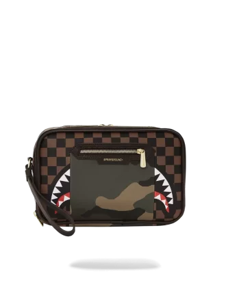 BORSA DA TOELETTATURA BRICKSIDE SHARKS IN PARIS CON TASCA ESTERNA CON ZIP ORO