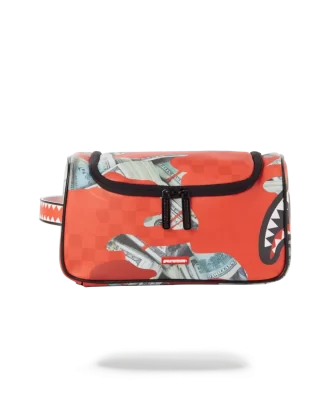 BORSA DA TOELETTATURA MONEY CAMO (ROSSA)