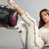 BORSA DA VIAGGIO CON TUBO A SPIRALE ROSA 3AM BORSA DA VIAGGIO CON TUBO A SPIRALE ROSA 3AM