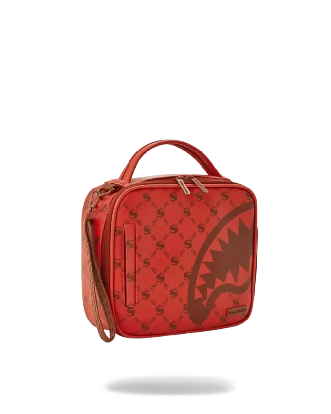 BORSA PER SNACK A FORMA DI MATTONI CON MOTIVO DI SOLDI, ANCHE NOTA COME BORSA PER SOLDI BORSA PER SNACK A FORMA DI MATTONI CON MOTIVO DI SOLDI, ANCHE NOTA COME BORSA PER SOLDI