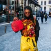 BORSA PER SNACK A FORMA DI MATTONI CON MOTIVO DI SOLDI, ANCHE NOTA COME BORSA PER SOLDI BORSA PER SNACK A FORMA DI MATTONI CON MOTIVO DI SOLDI, ANCHE NOTA COME BORSA PER SOLDI