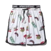 COSTUME DA BAGNO CORTO ALL-IN PATCH (BIANCO)