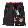 COSTUME DA BAGNO CORTO ALL-IN PATCH (NERO)