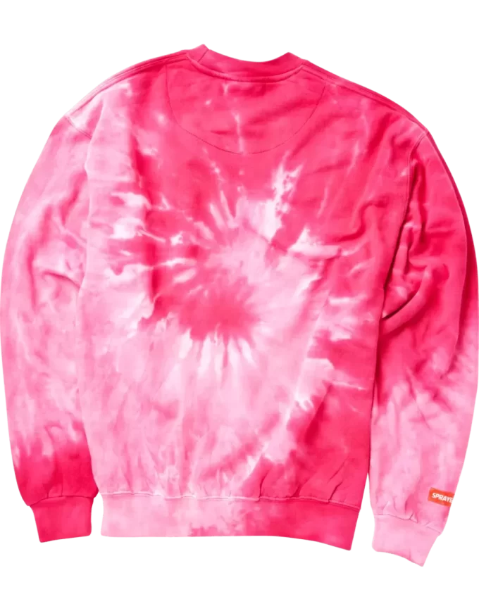 DISTURBO COMPORTAMENTALE DISTRUTTIVO CREW TIE DYE ROSA DISTURBO COMPORTAMENTALE DISTRUTTIVO CREW TIE DYE ROSA