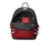 EMPRESS LEOPARDO ROSSO A 6 CINTURINI (PELO DI CAVALLO)