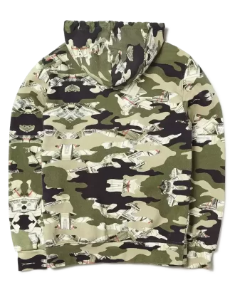 FELPA CON CAPPUCCIO Camo Money FELPA CON CAPPUCCIO Camo Money