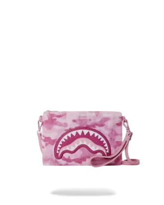 FURRROCIOUS IN ROSA CROSSOVER CLUTCH