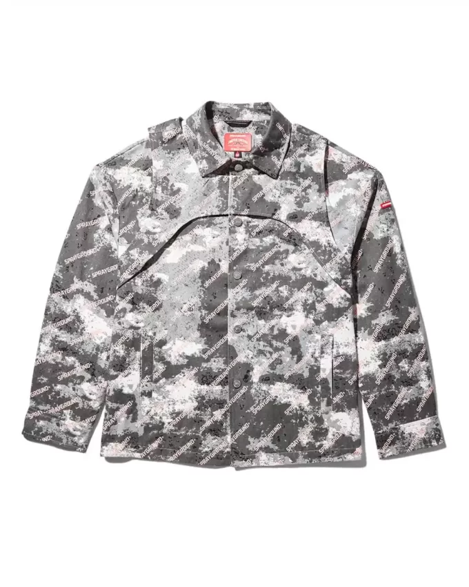 GIACCA CON DOPPIO CARRELLO E BOTTONI A PRESSIONE (GRIGIO) GIACCA CON DOPPIO CARRELLO E BOTTONI A PRESSIONE (GRIGIO)
