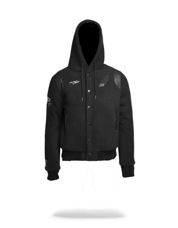 GIACCA CON TOPPE DELL’ESERCITO VARSITY