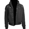 GIACCA CON TOPPE DELL’ESERCITO VARSITY