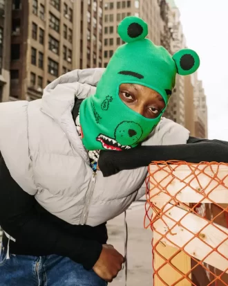 LA VERA MASCHERA DA PASSEGGIO MONEY BEAR