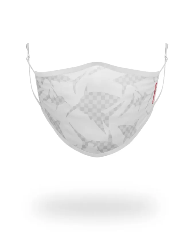 MASCHERA A QUADRI DI SQUALO (BIANCO) MASCHERA A QUADRI DI SQUALO (BIANCO)