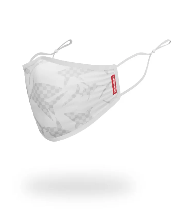 MASCHERA A QUADRI DI SQUALO (BIANCO) MASCHERA A QUADRI DI SQUALO (BIANCO)