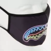 MASCHERA ADERENTE NEON SHARK