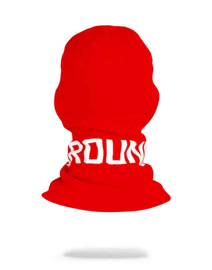 MASCHERA DA SCI CON LOGO SPRAYGROUND ROSSO MASCHERA DA SCI CON LOGO SPRAYGROUND ROSSO