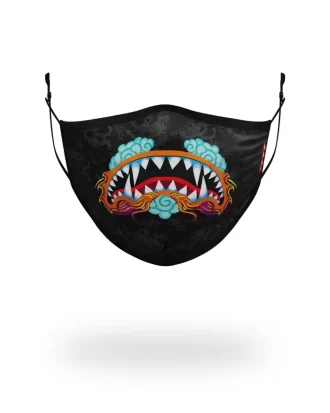 MASCHERA FACCIALE ADATTABILE PER ADULTI DRAGON SHARK