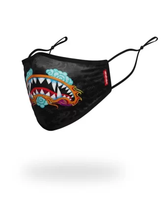 MASCHERA FACCIALE ADATTABILE PER ADULTI DRAGON SHARK