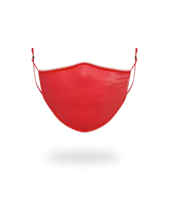 MASCHERA VESTIBILE ADATTABILE VERTICALE PER ADULTI (ROSSA)
