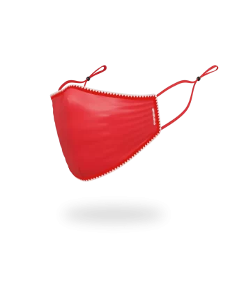 MASCHERA VESTIBILE ADATTABILE VERTICALE PER ADULTI (ROSSA)