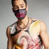 MASCHERA VISO ROSA 3AM DRIP MASCHERA VISO ROSA 3AM DRIP