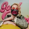 MASCHERA VISO ROSA 3AM DRIP MASCHERA VISO ROSA 3AM DRIP