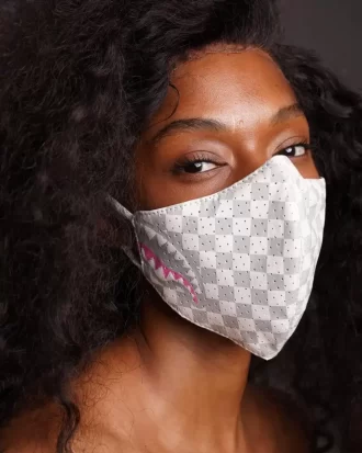 MASCHERA VISO VEGANA IN PELLE ROSE ALL DAY