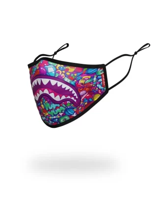 MASCHERINA ADERENTE PER BAMBINI: CANDY SHARK