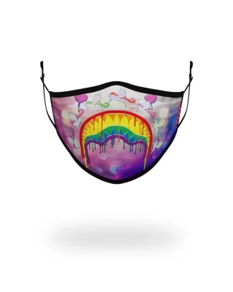 MASCHERINA ADERENTE PER BAMBINI: SCIOLGI L’ARCOBALENO