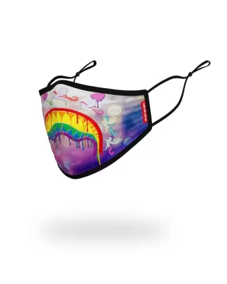 MASCHERINA ADERENTE PER BAMBINI: SCIOLGI L’ARCOBALENO