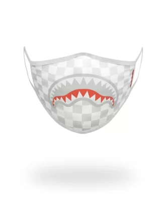 MASCHERINA ADERENTE SHARKS IN PARIS (BIANCO)