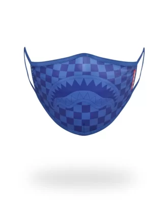 MASCHERINA ADERENTE SHARKS IN PARIS (BLU)