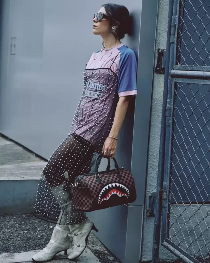 MINI BORSA DA VIAGGIO KYOTOKNIT SHARKS IN PARIS