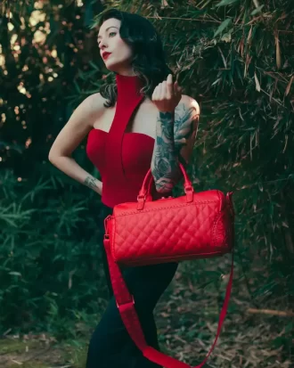 MINI BORSA DA VIAGGIO RED RIVIERA