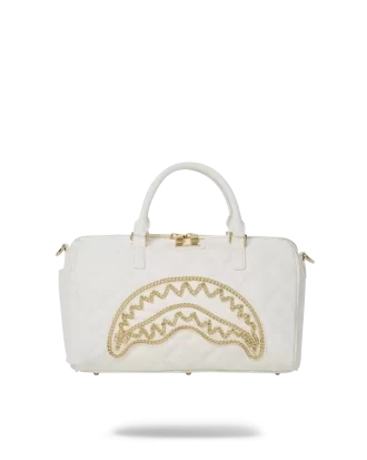 MINI BORSONE RIVIERA LE BLANC CON CATENA ORO